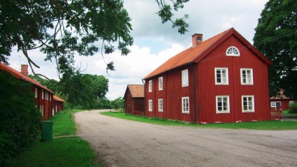 granja de Suecia rural