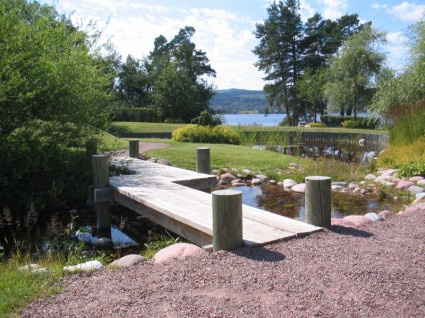 Schweden Leksand Garten