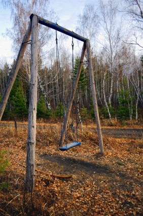 Swing en el bosque