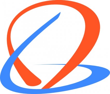 clipart logo swirly
