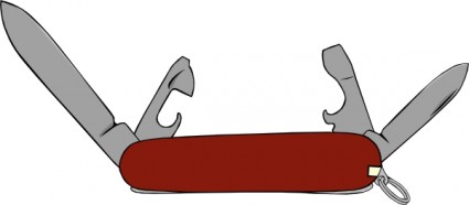 Swiss army knife clip-art