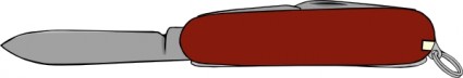 Swiss army knife clipart