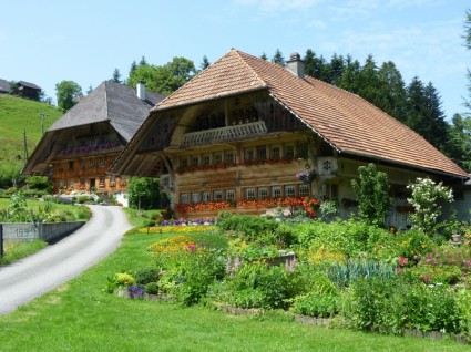 complejo de edificios de Suiza