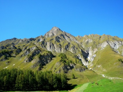 아름 다운 스위스 풍경