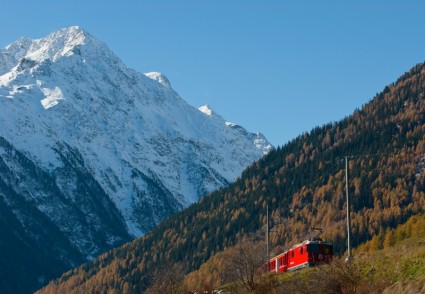живописный пейзаж Швейцария