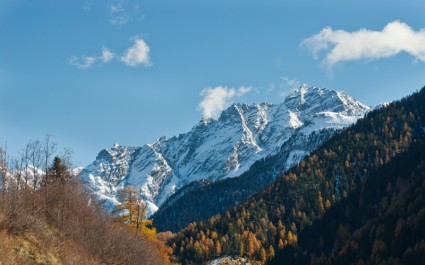 paisaje de Suiza escénica