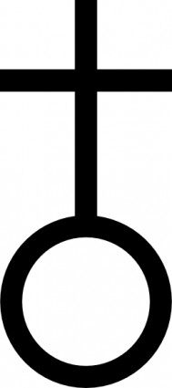 simbol untuk sebuah gereja di peta clip art