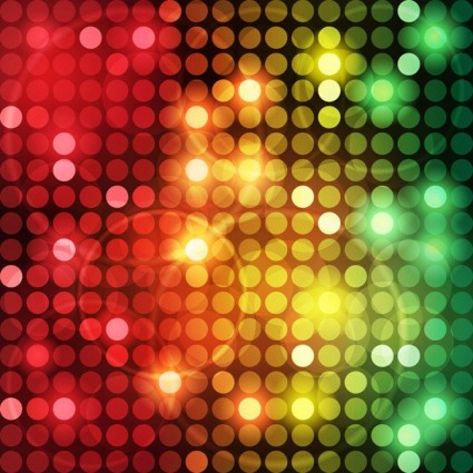 Symphony Of Light Vector Dot Background
