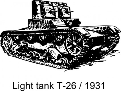 t 轻型坦克剪贴画