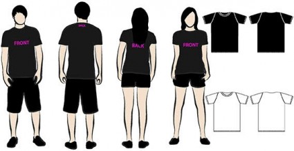 T Shirt Template And Models