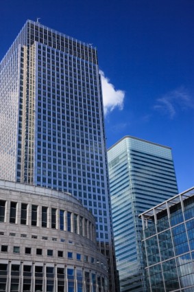 hohen Bürogebäuden