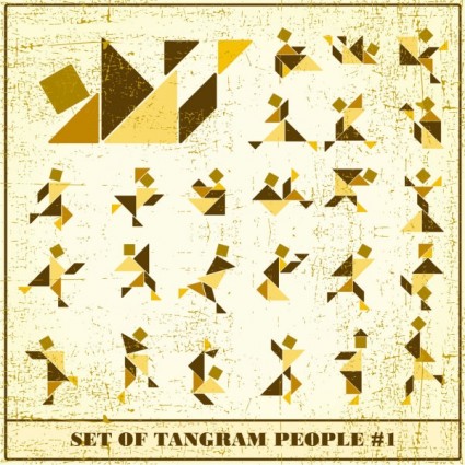Tangram vektor