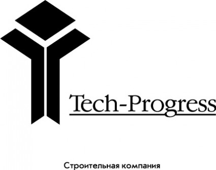 logotipo de progreso de tecnología