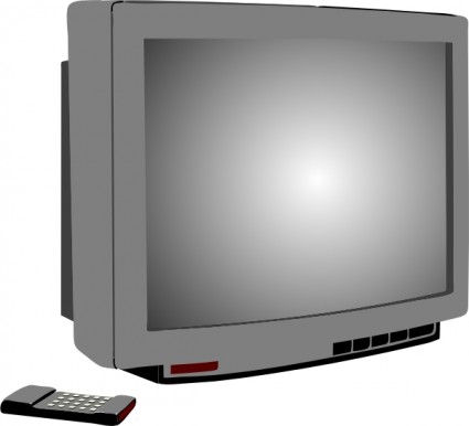 clip art de televisión