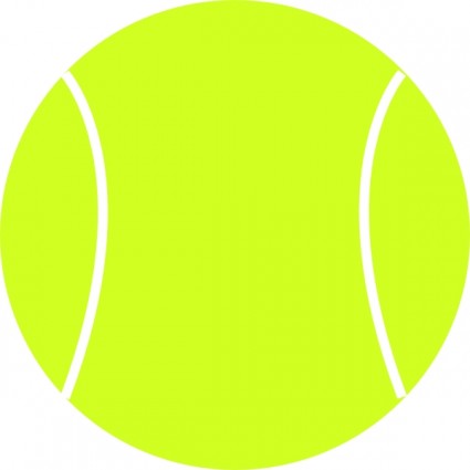 arte de clip de pelota de tenis