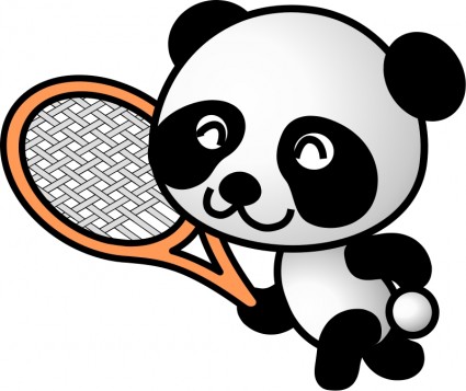الباندا التنس