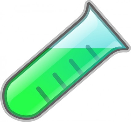 Reagenzglas Symbol ClipArt