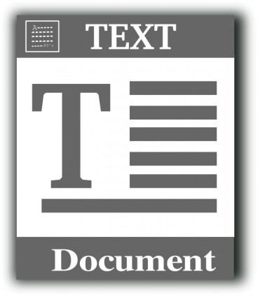 icono de archivo de texto