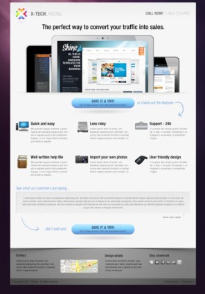 The Delicate Web Design Templates Psd Layered