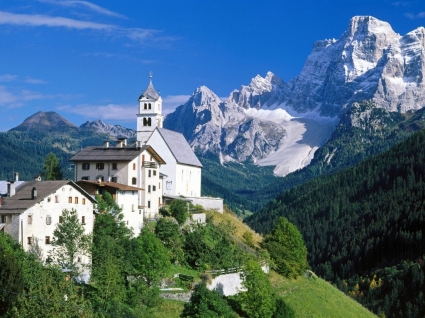 The Dolomites Wallpaper Italy World
