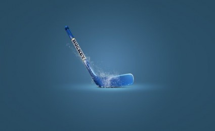 Eishockeyschläger-Symbole-Psd geschichtet