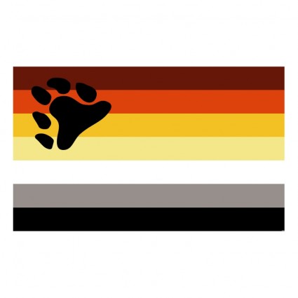 die internationalen Bären-Bruderschaft-Flagge
