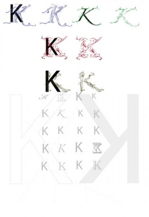k ตัวอักษร