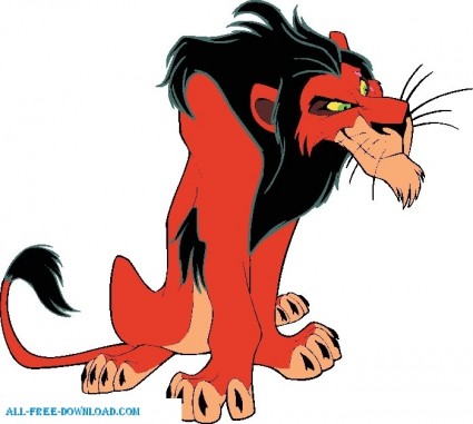 el León rey cicatriz