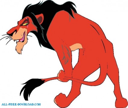 el León rey cicatriz