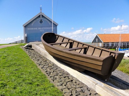 قارب المباني في هولندا