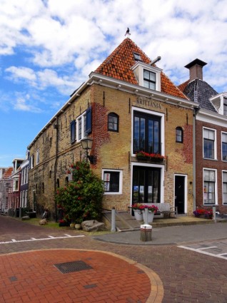 die Niederlande-Gebäude Straße