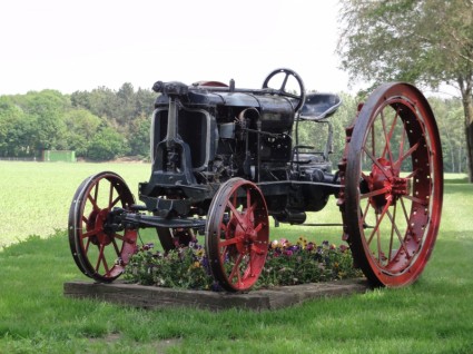 vieux tracteur Pays-Bas