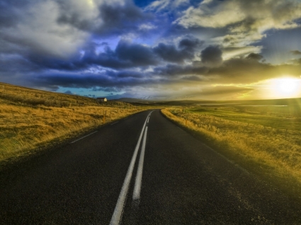The Open Road Wallpaper High Dynamic Range Nature
