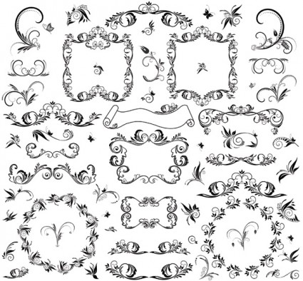The Patterns Line Art Vector