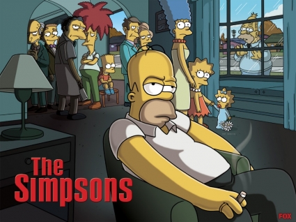 die Simpsons-Hintergrundbilder Karikaturen Anime animiert