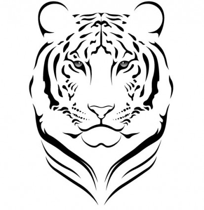 le vecteur d'image de tigre