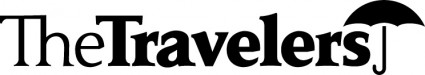 o logotipo de viajantes