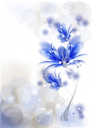 The Trend Flowers Background Vector