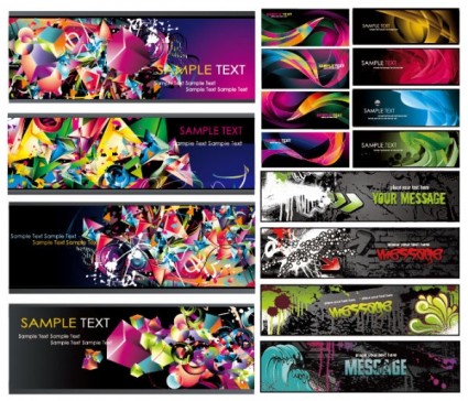 The Trend Of Several Ultrabeautiful Vector Background