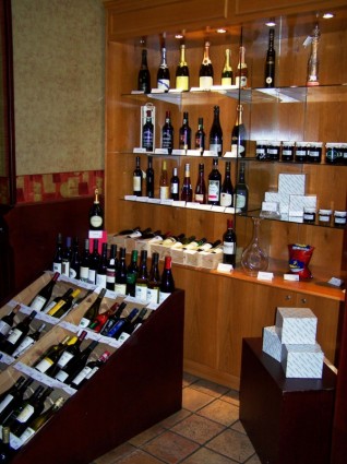a selecção de vinhos