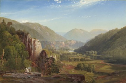 pintura de paisaje del Thomas moran