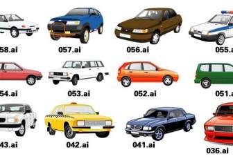 1 Exquisite Variety Of Cars Vector