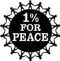 1 Por Cento Para O Logotipo Da Paz
