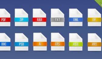 12 Free Psd File Icons