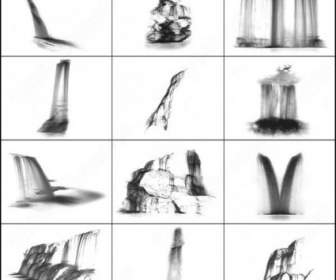 12 Photoshop-Wasserfall-Pinsel