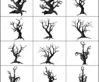 15 Spuk Baum Pinsel