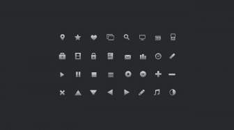 16px Glyph Icons