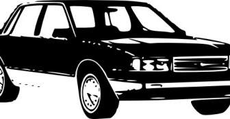 1989 Chevrolet Celebirty Sedan Clip Art