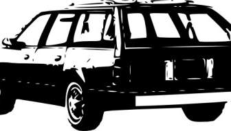 1989 Chevrolet Celebrity Wagon Clip Art