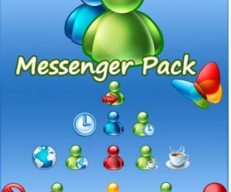 20 Icone Per Messenger Pack Di Icone